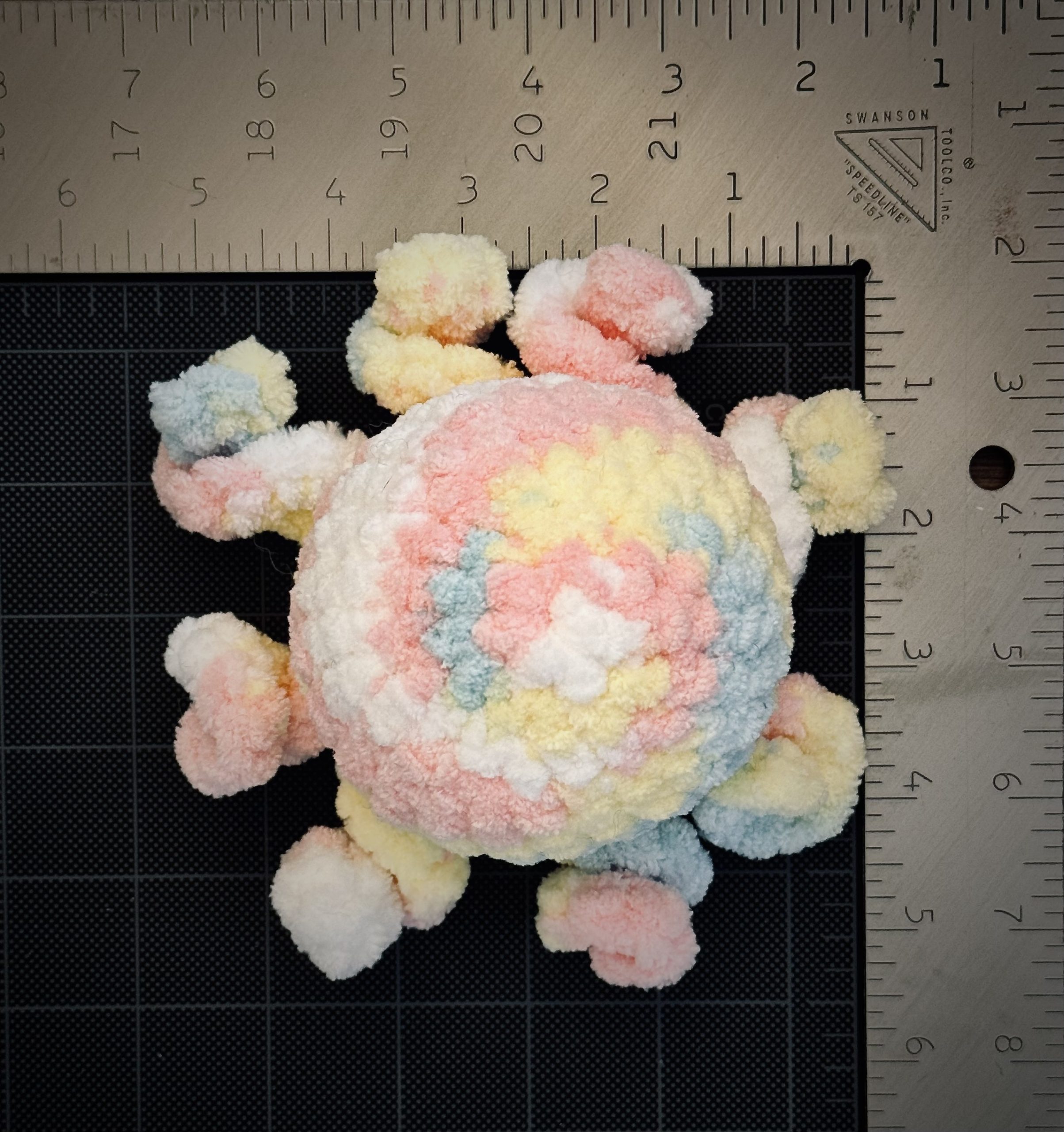 Wisp in Shell Crochet Octopus Stuffie - Image 5