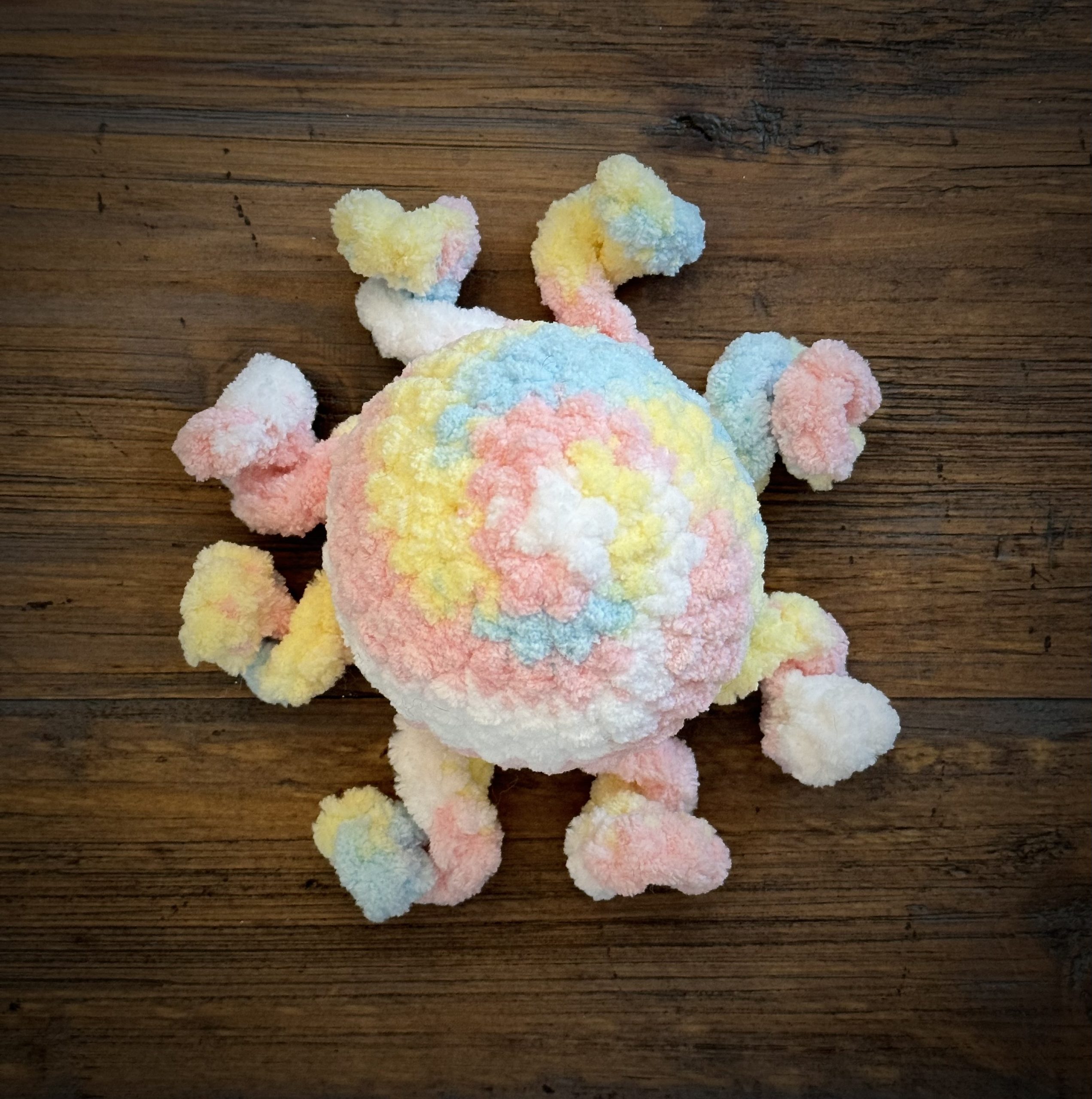 Wisp in Shell Crochet Octopus Stuffie - Image 4