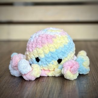 Wisp in Shell Crochet Octopus Stuffie