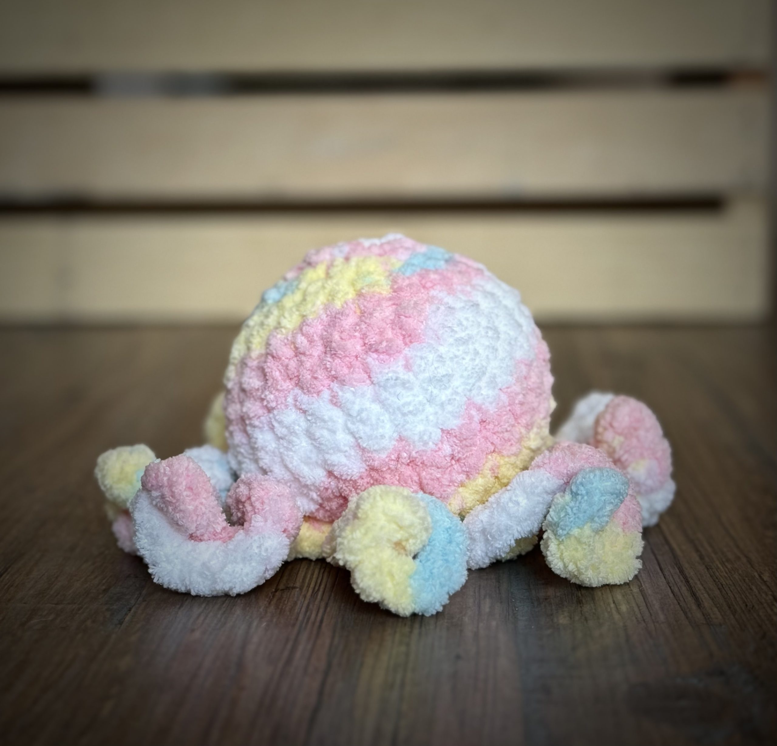 Wisp in Shell Crochet Octopus Stuffie - Image 2