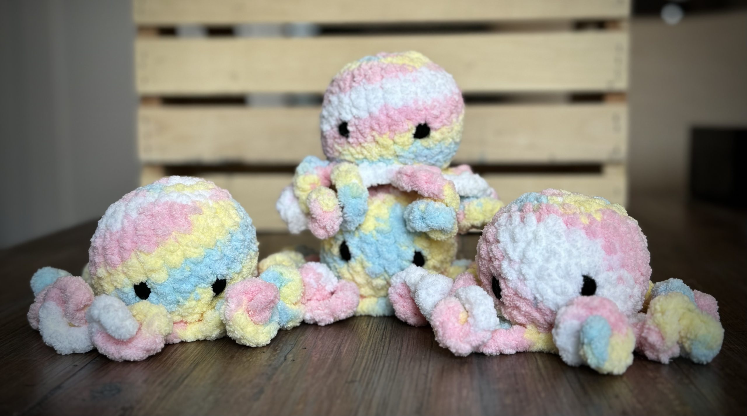 Wisp in Shell Crochet Octopus Stuffie - Image 7