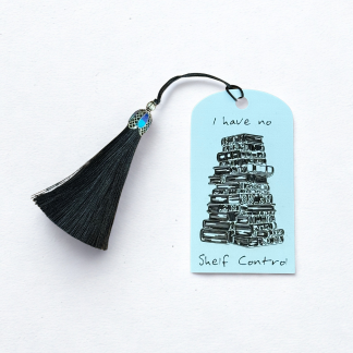 No Shelf Control Bookmark