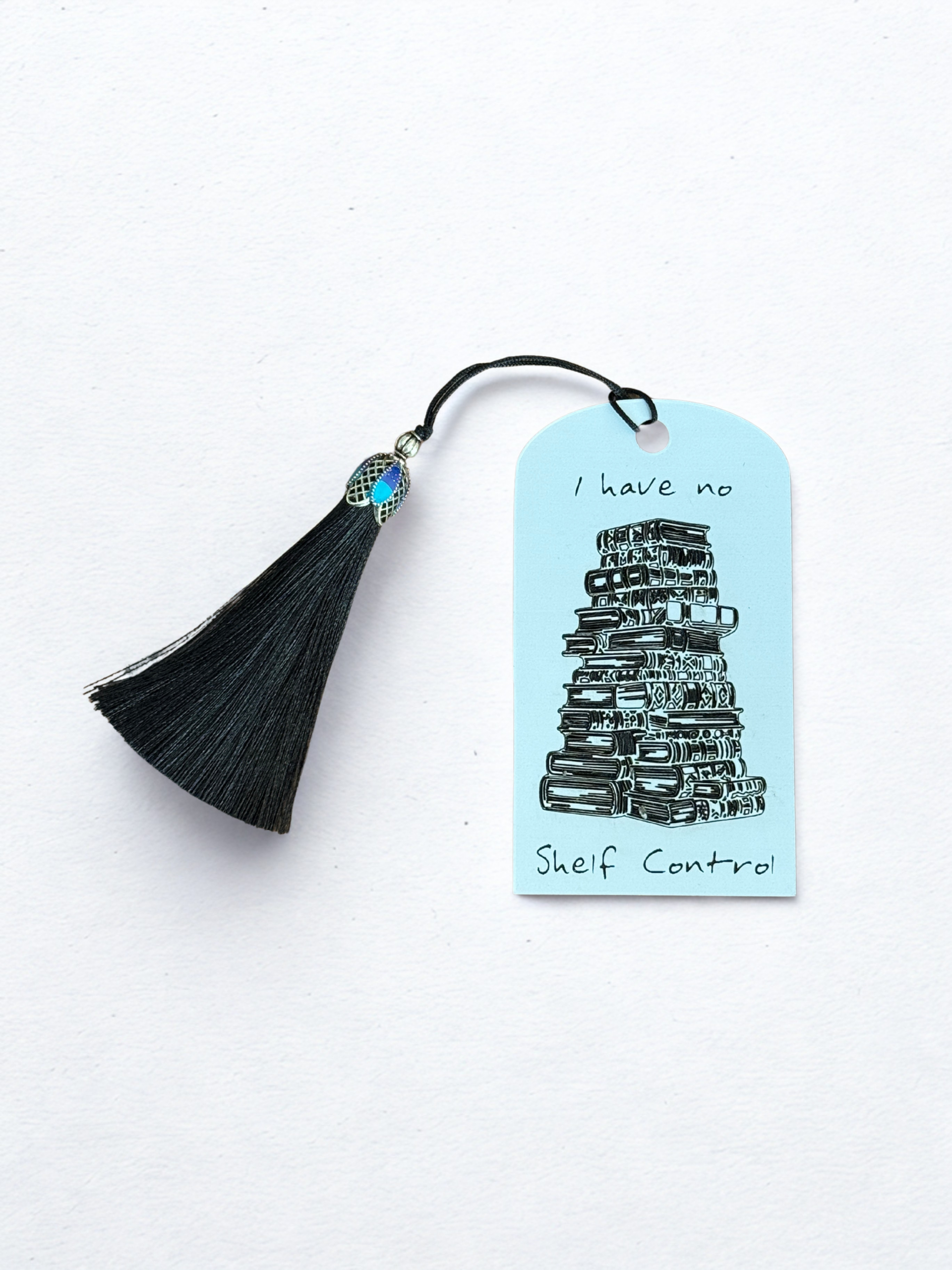 No Shelf Control Bookmark